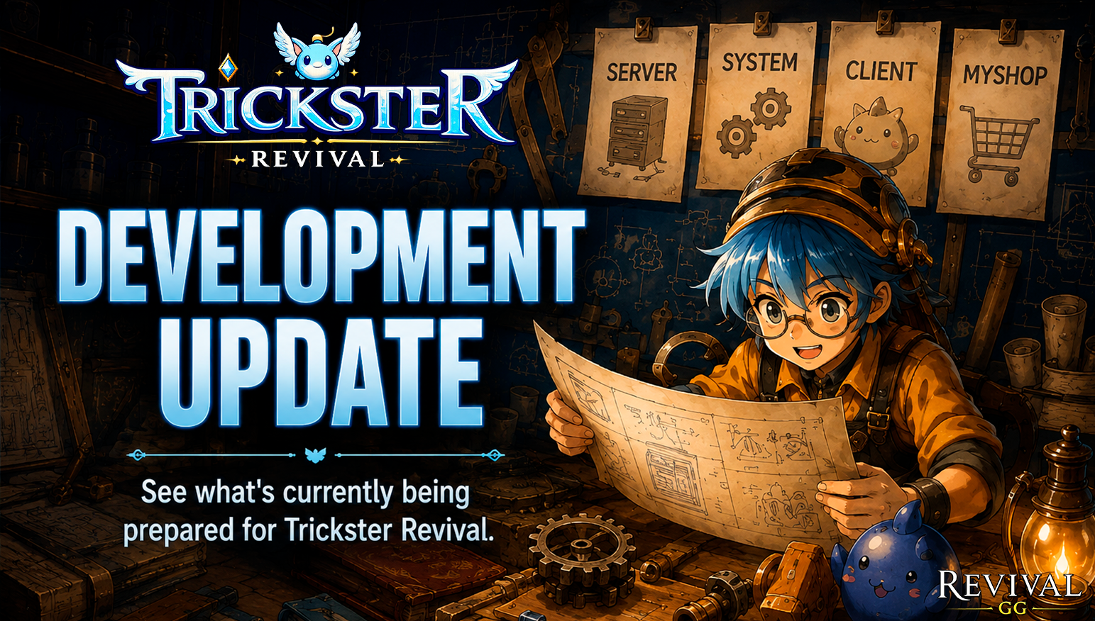 Development Update — Preparing Trickster Revival